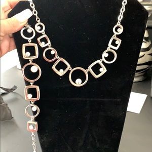 White House Black Market necklace & bracelet